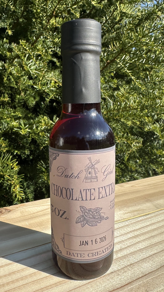 Chocolate Extract (Made from Cacao Nibs) 5 oz